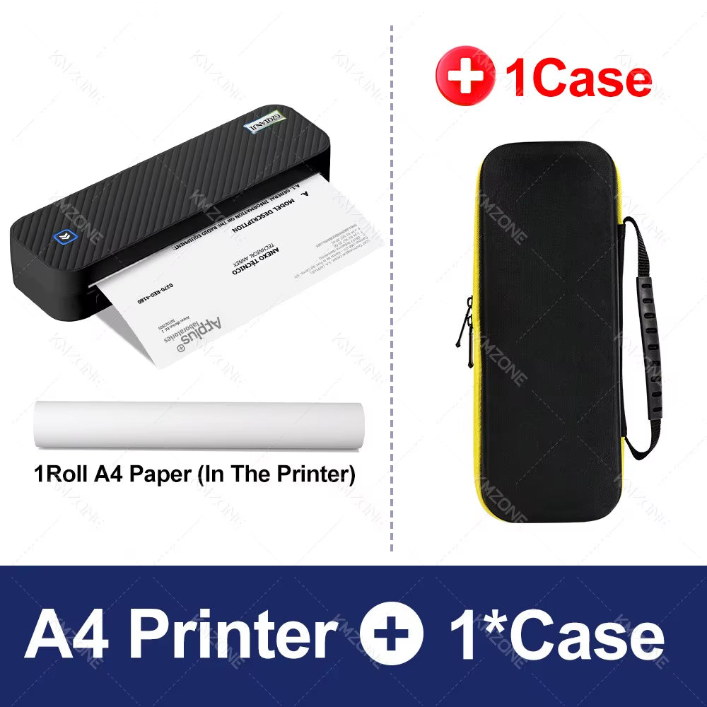PrintEase Pro™ – Smart A4 Bluetooth Printer for Work & Travel