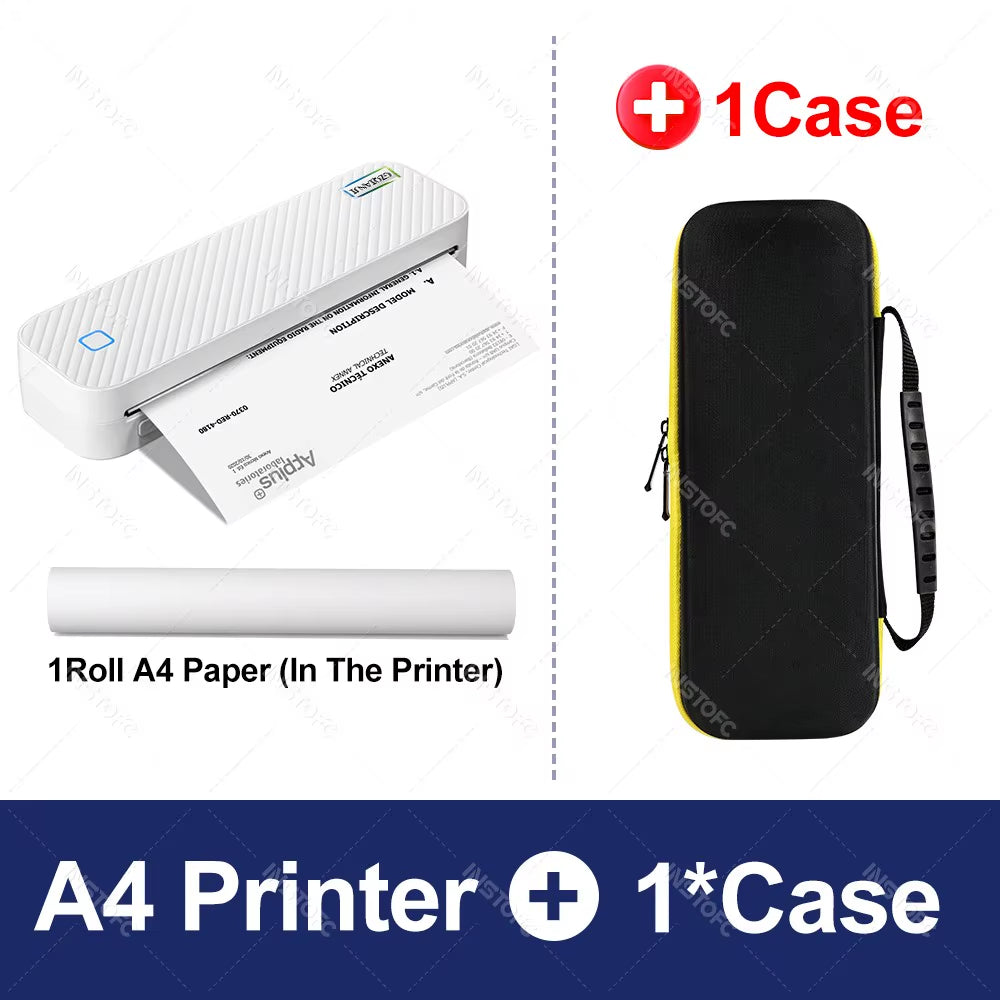 PrintEase Pro™ – Smart A4 Bluetooth Printer for Work & Travel