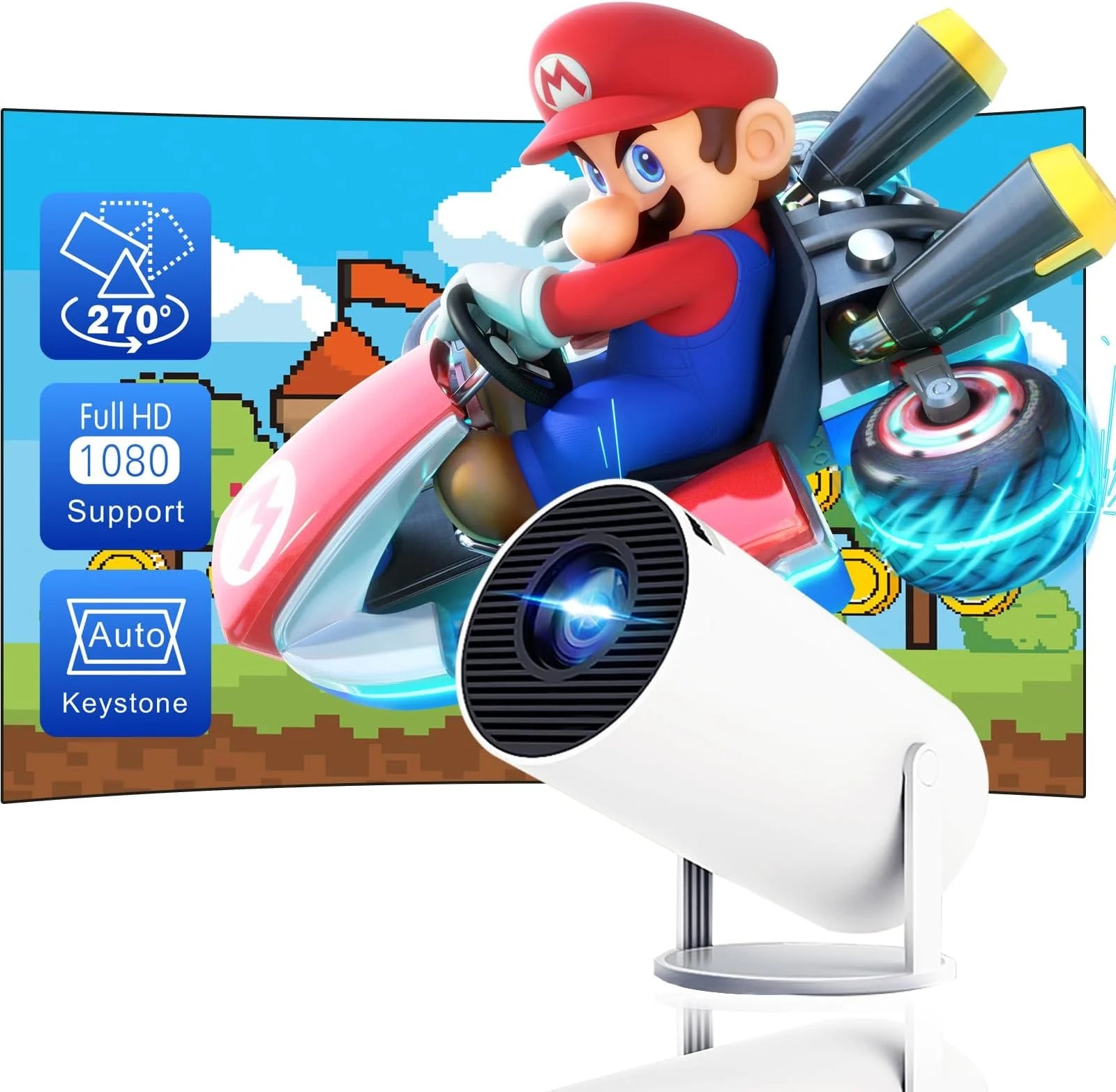 CineFlex™ 180° Smart Projector